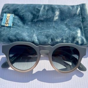 Toms blue ombré Bellevue sunglasses